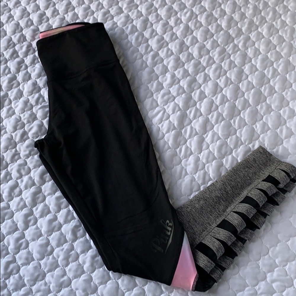 VS PINK ULTIMATE LEGGINGS!